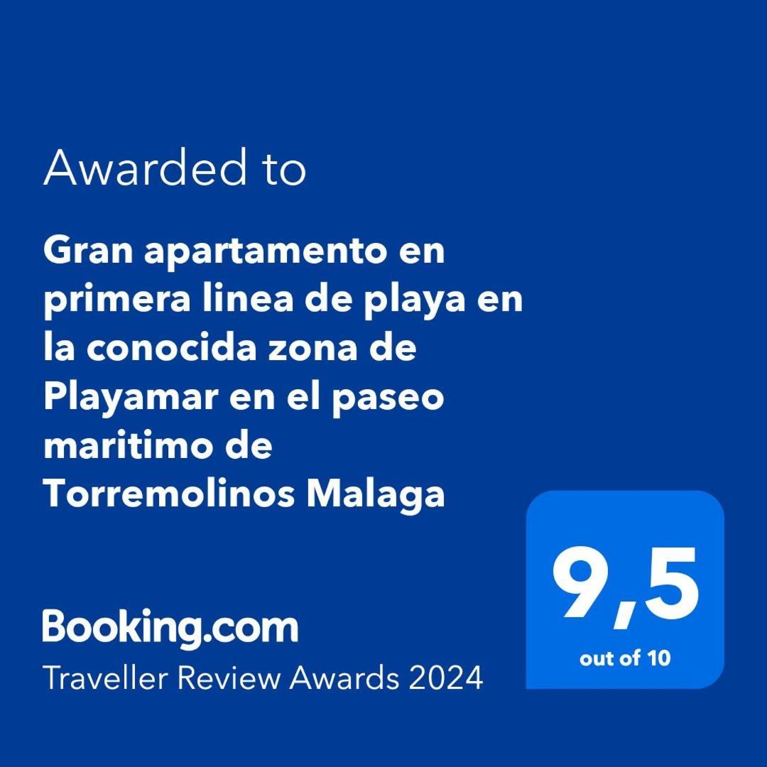 Exclusive Beachfront Apartment Torremolinos - Pool - Paddle - Tenis - Wifi - Central Aircon Екстериор снимка
